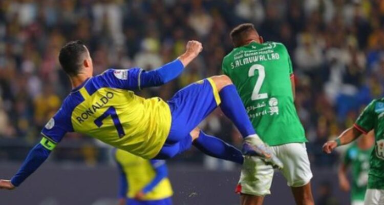 Cristiano Ronaldo engañó a sus seguidores con una imagen de su debut en el Al Nassr.