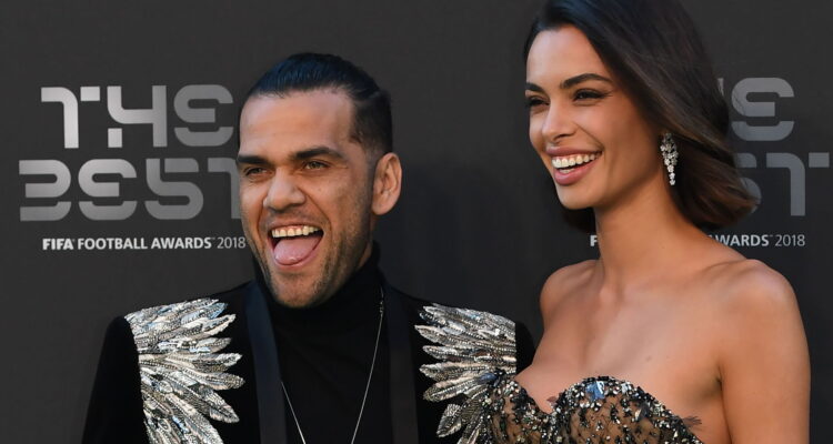Dani Alves y su esposa Joana Sanz