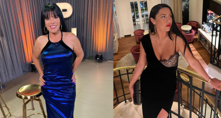 Anita Alvarado (izquierda) y Daniela Aránguiz (derecha) en fotografías de su Instagra