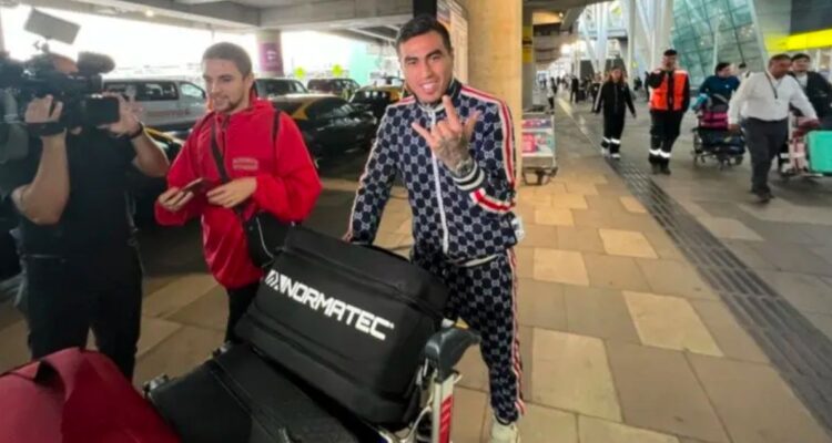 Darío Lezcano arriba a Chile para convertirse en el nuevo ‘9’ de Colo Colo