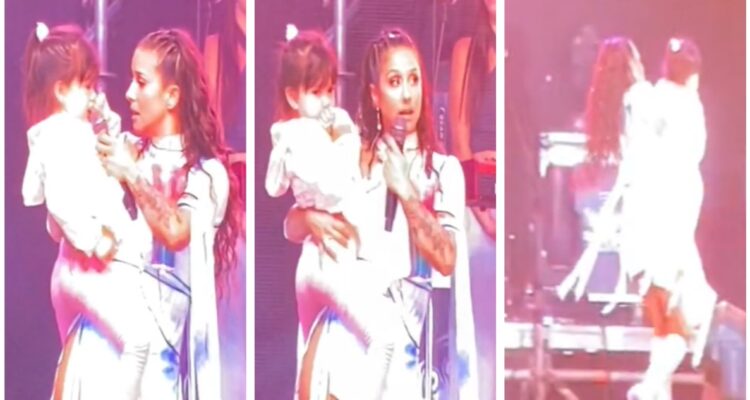 Denise Rosenthal se hace viral tras ayudar a una niña que buscaba a su madre en pleno concierto