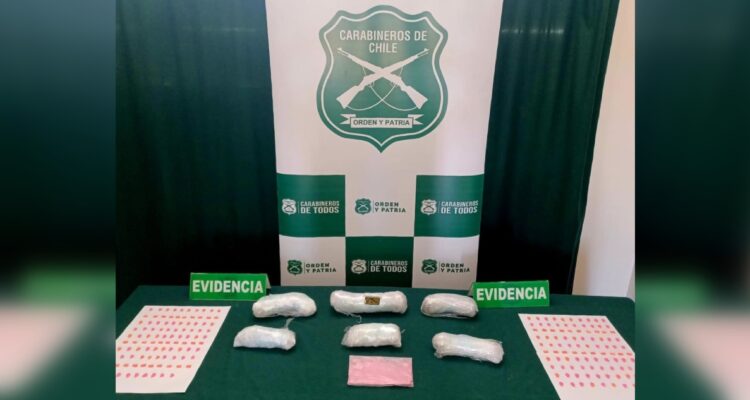 Detienen a dos extranjeros que transportaban marihuana, éxtasis y tusi en Puerto Montt