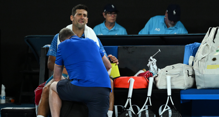 Novak Djokovic se enfurece con sus detractores en el Abierto de Australia.