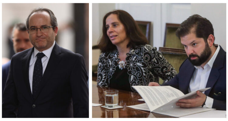 Foto contexto Cancillería y embajador de Israel en Chile