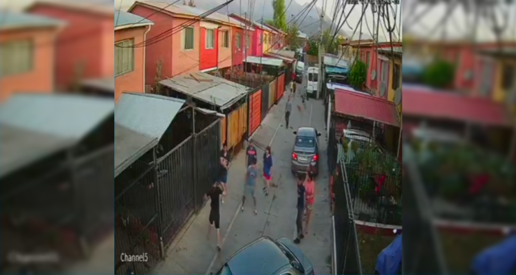 Video deja en duda supuesta encerrona: así fue cómo carabinero dio muerte a sujeto en Puente Alto