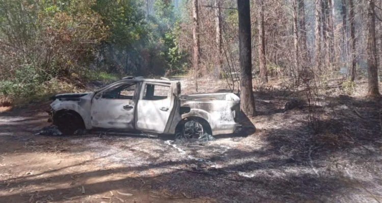 Camioneta robada en Collipulli