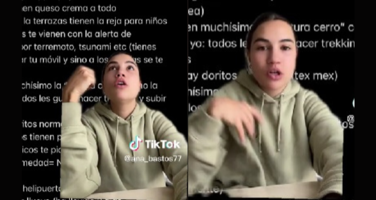 Española opina de chilenos