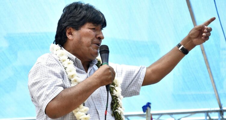 Evo Morales.