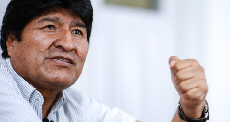 Expresidente de Bolivia, Evo Morales.