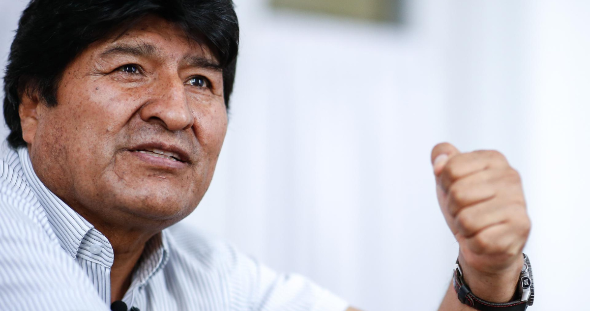 Expresidente de Bolivia, Evo Morales.
