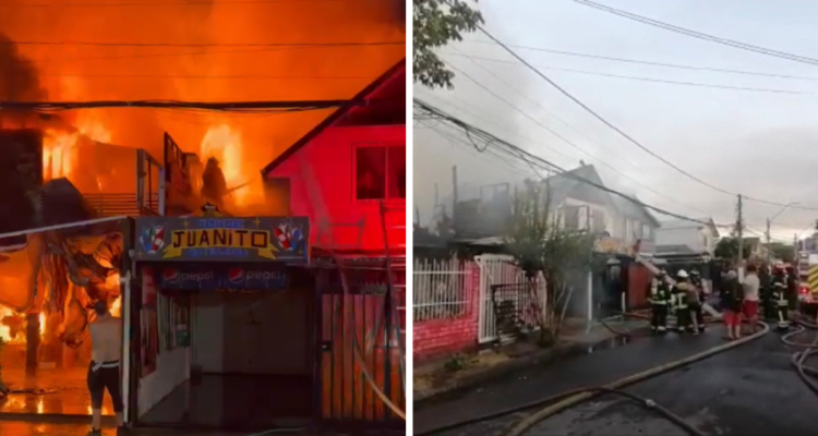 Investigan falla eléctrica como causa de incendio en Quilicura