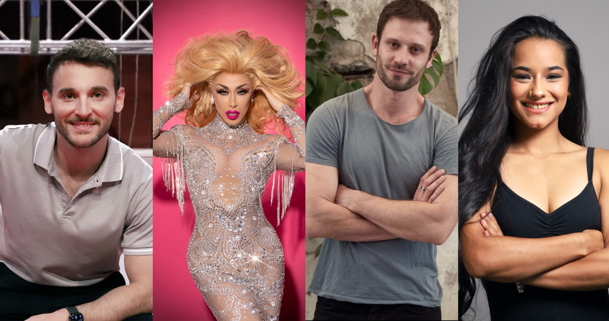 Famosos confirmados para el programa Aquí se baila: Tomás Gonzalez, Nicole Goultier, Hernán contreras y Fernanda Garces, en ese mismo orden de aparición