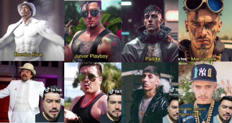 Famosos con Inteligencia Artificial