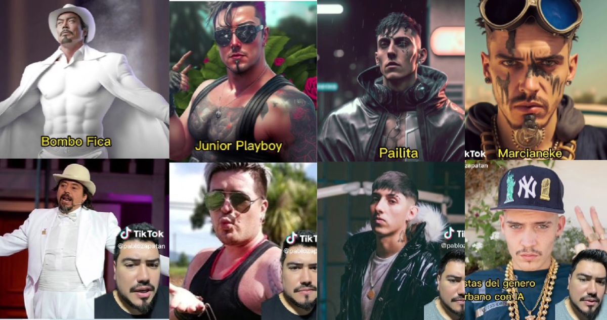 Famosos con Inteligencia Artificial