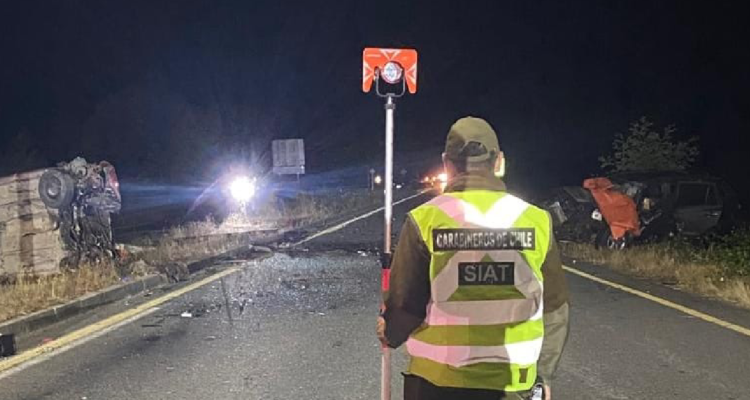 Fatal accidente en La Unión dos conductores murieron tras chocar sus vehículos en la carretera