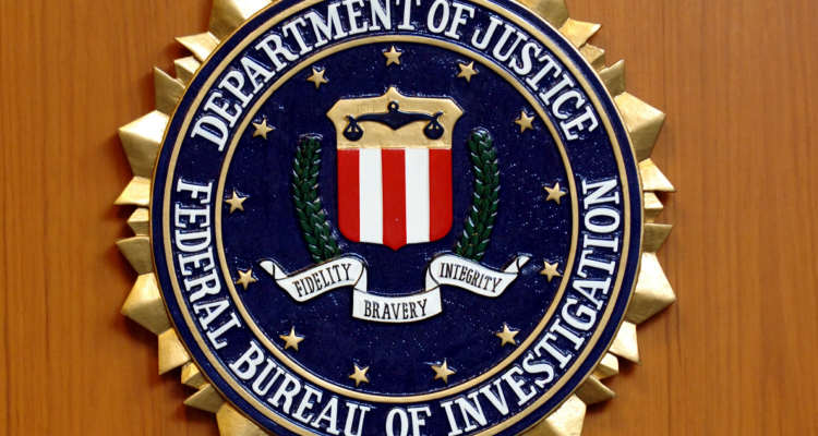La insignia del FBI.