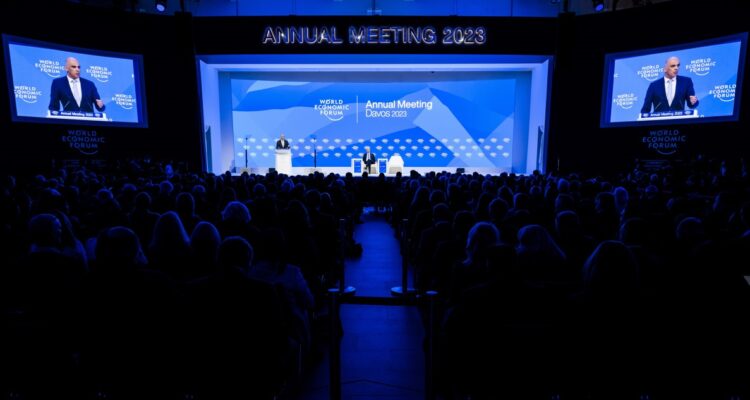 El Foro de Davos.