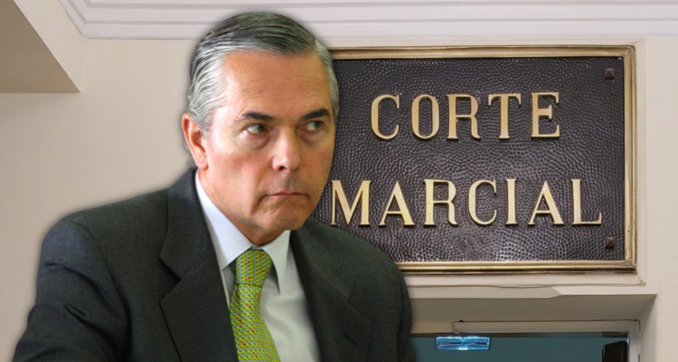 Corte Marcial analizará petición de sobreseimiento para excomandante Izurieta.