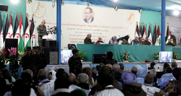 El congreso del Frente Polisario.