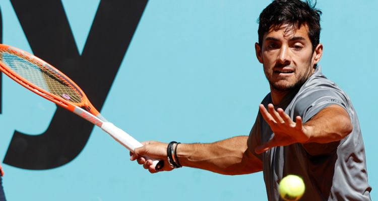 El comentado enojo de Garín con su entrenador en su debut y despedida del Abierto de Australia.