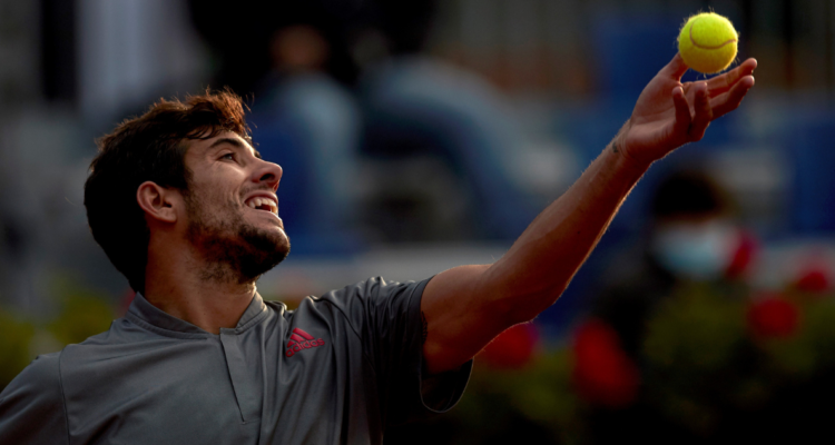 Garín busca mejorar su tenis y poder ingresar al Top 40 del Ranking ATP.