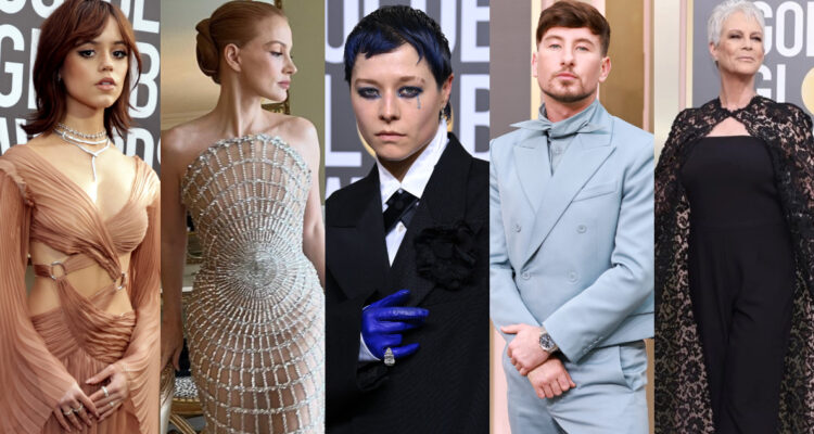 Looks llamativos de los Globos de Oro 2023