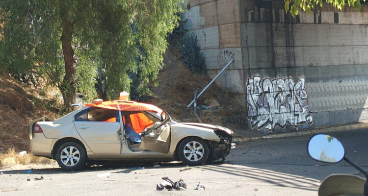 Accidente en Providencia