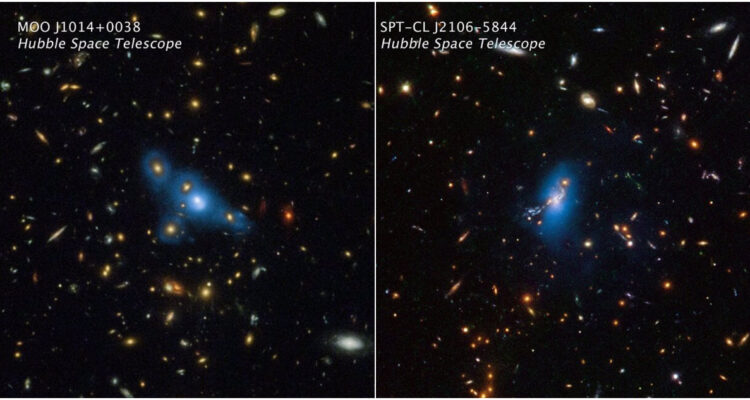 El Hubble descubre que la luz fantasma entre las galaxias se remonta muy atrás en el tiempo