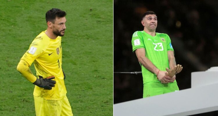 Hugo Lloris liquidó a Emiliano Dibu Martínez