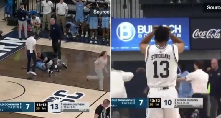 Imo Essien sufrió un colapso en pleno duelo en la Liga universitaria de Estados Unidos.