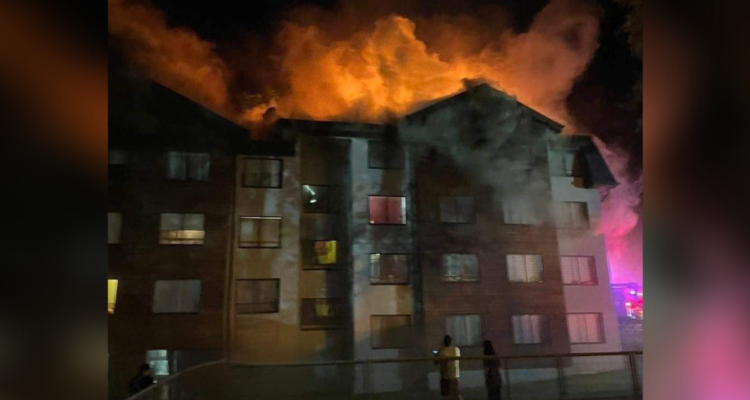 incendio en Pucón