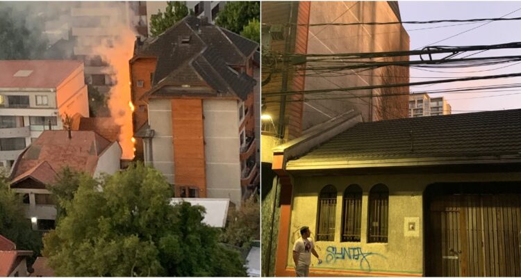 Vecinos acusan a hombre de incendiar enredadera en Concepción