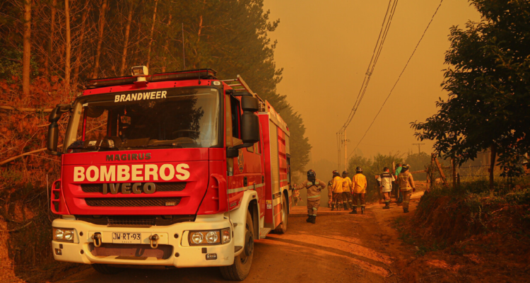 Incendio forestal en Nacimiento y Santa Juana fue declarado como “contenido”