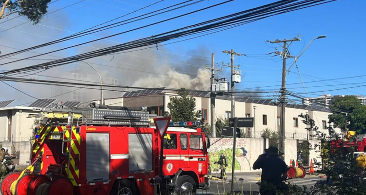 incendio hogar Concepción