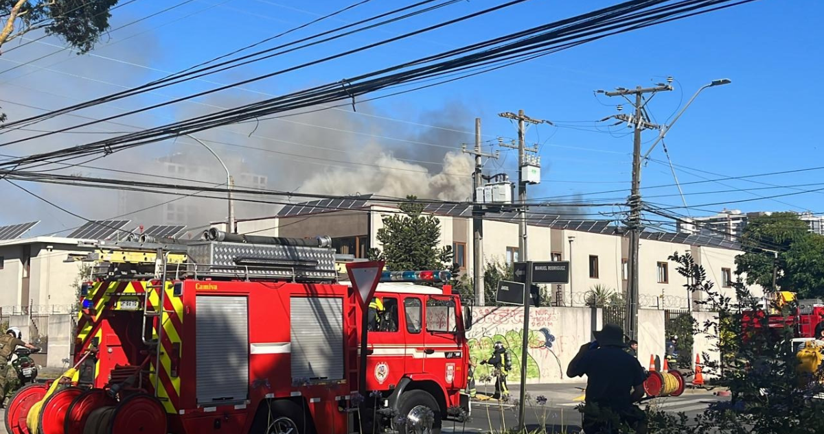 incendio hogar Concepción
