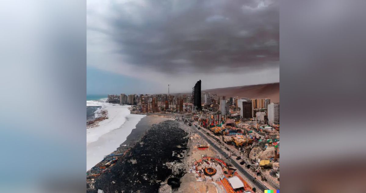 Desolador: inteligencia artificial muestra cómo se vería Chile en 2100 por el cambio climático