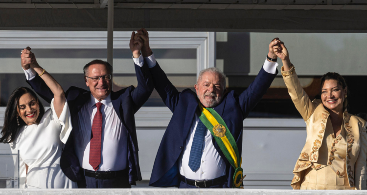 Investidura del presidente Lula da Silva en Brasil