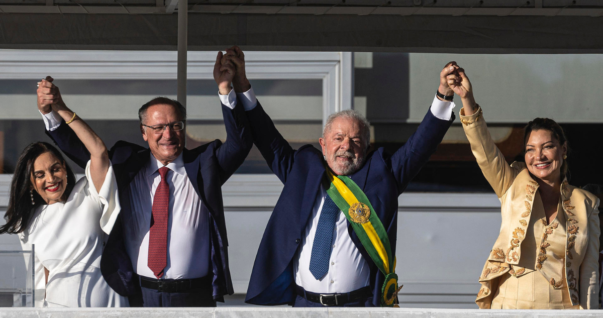 Investidura del presidente Lula da Silva en Brasil