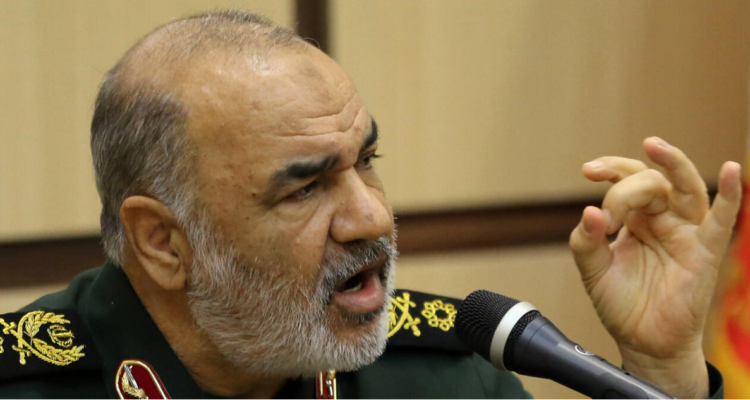 El jefe de los Guardianes de la Revolución, el general de división Hossein Salami.