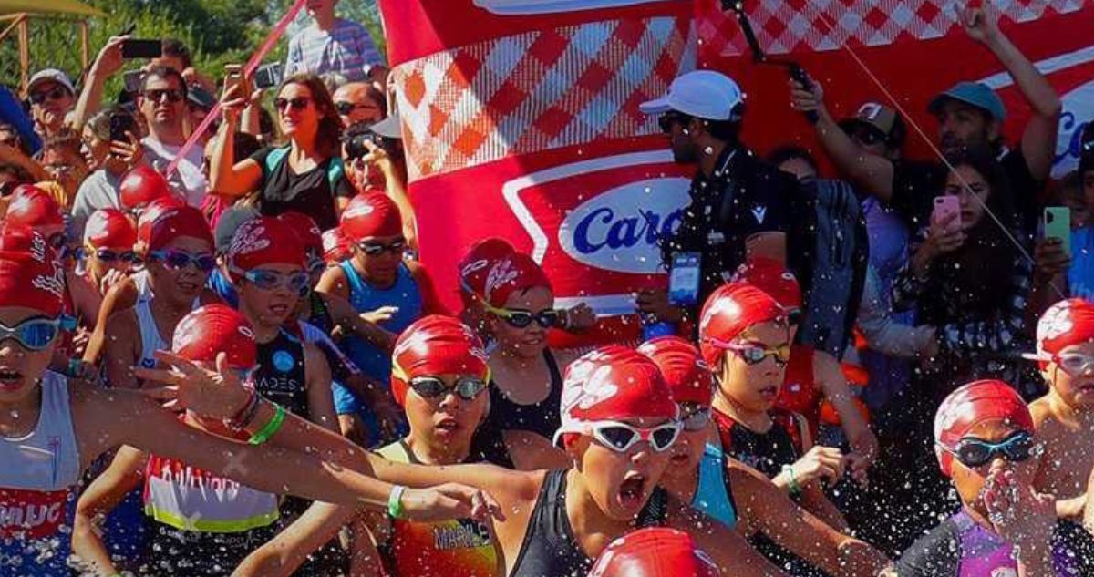 Ironman de Pucón inició con Kids Challenge