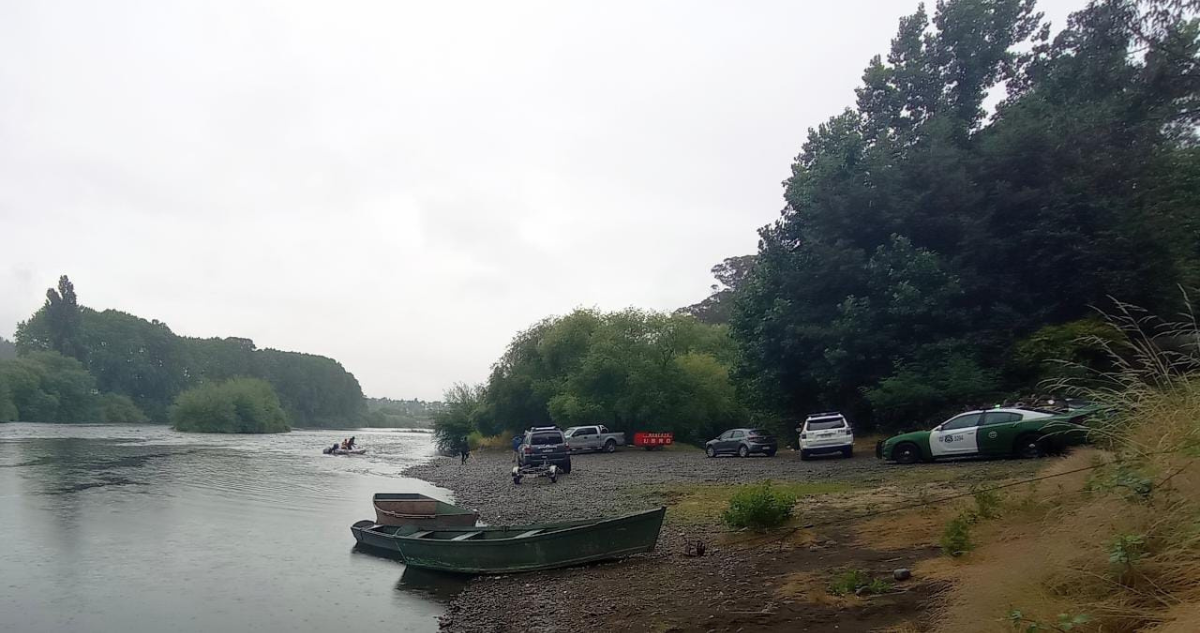 Joven de 28 años muere ahogado tras ser arrastrado por corriente del río Rahue en Osorno