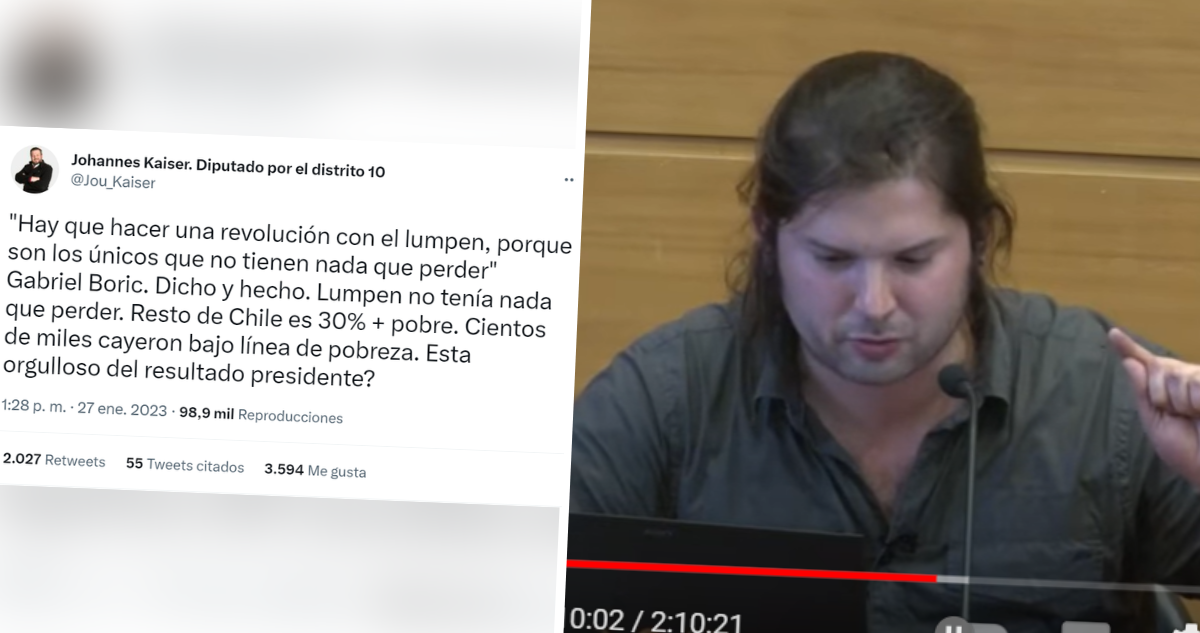 Diputado Kaiser reconoce que compartió frase sacada de contexto de Boric viralizada en redes