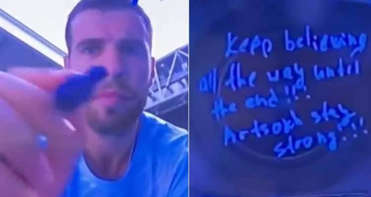 Karén Khachanov se mete en problemas por temas políticos.