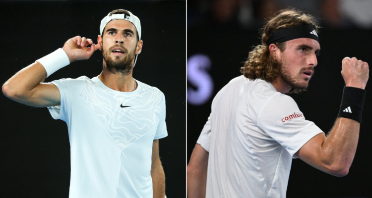 Khachanov y Tsitsipas se enfrentan por la primera semifinal del Abierto de Australia.