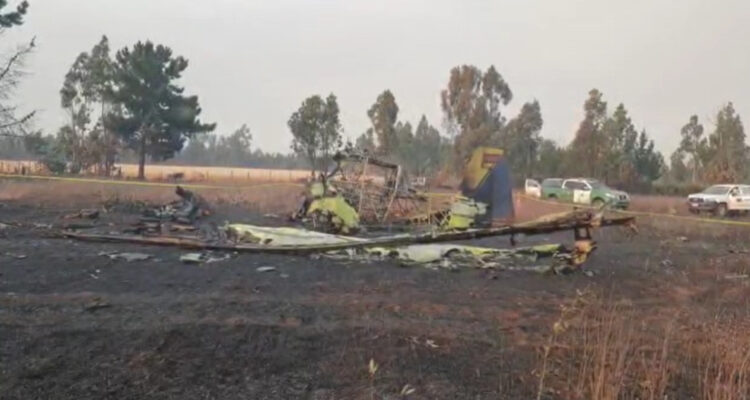 La Araucanía descartan intervención de terceros en accidente de piloto que murió combatiendo incendio
