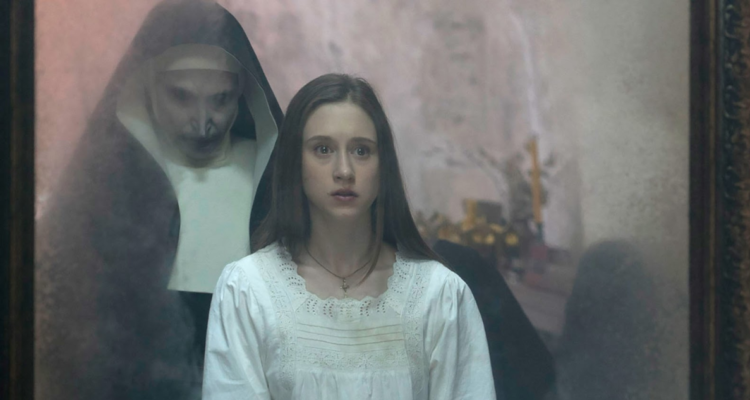 Captura de la película de terror “La Monja” en referencia estudio que dice que ver fantasmas estaría relacionado con el mal dormri