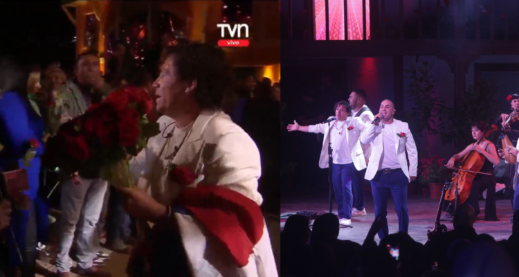 Presentación del grupo “La Rosa” y “Grupo Red” en el cierre de la segunda noche del Festival del Huaso de Olmué