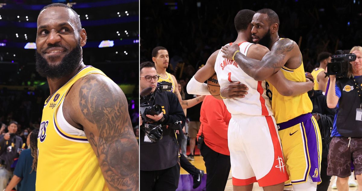 LeBron James fue el héroe de los Angeles Lakers ante Houston Rockets
