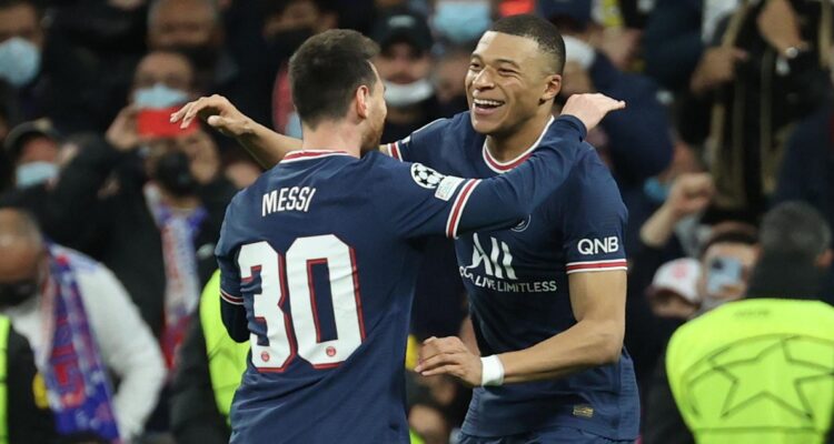 Lionel Messi y Kylian Mbappé volvieron a verse en el PSG.