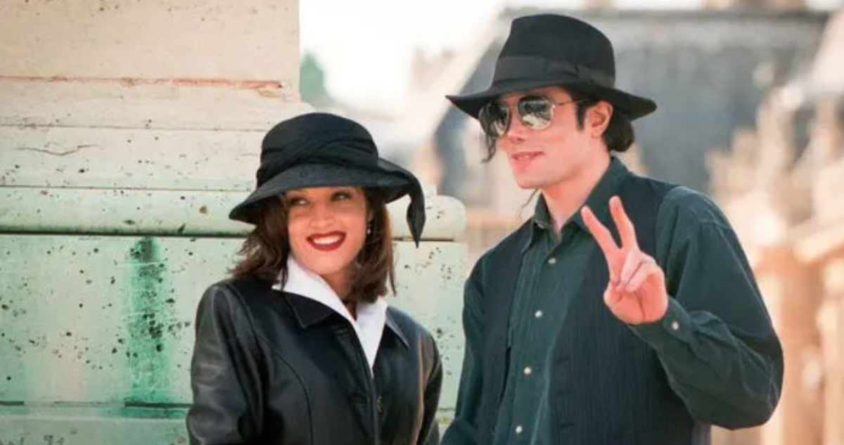 Lisa Marie Presley junto a Michael Jackson.